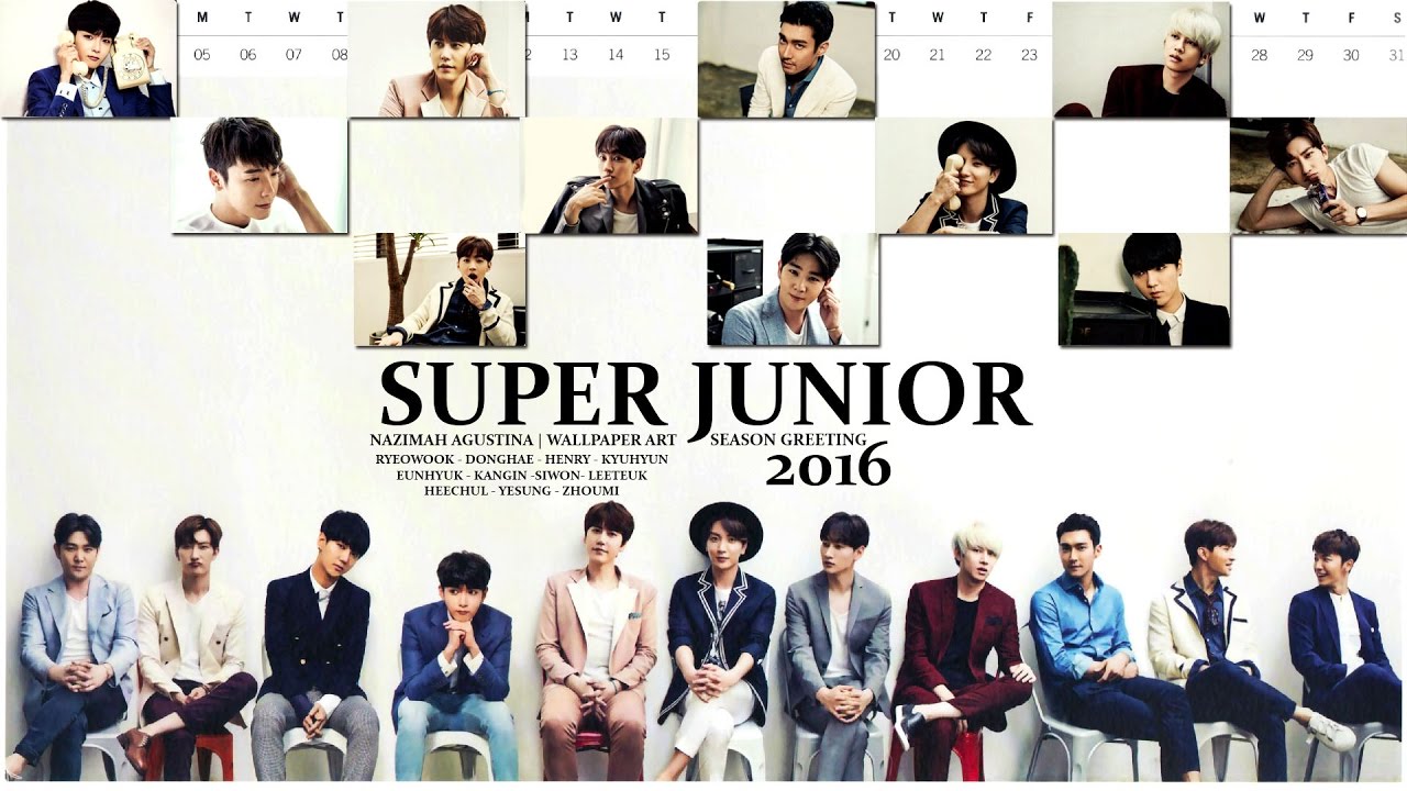 Wallpaper Kocak - Super Junior Season Greeting 2016 - HD Wallpaper 