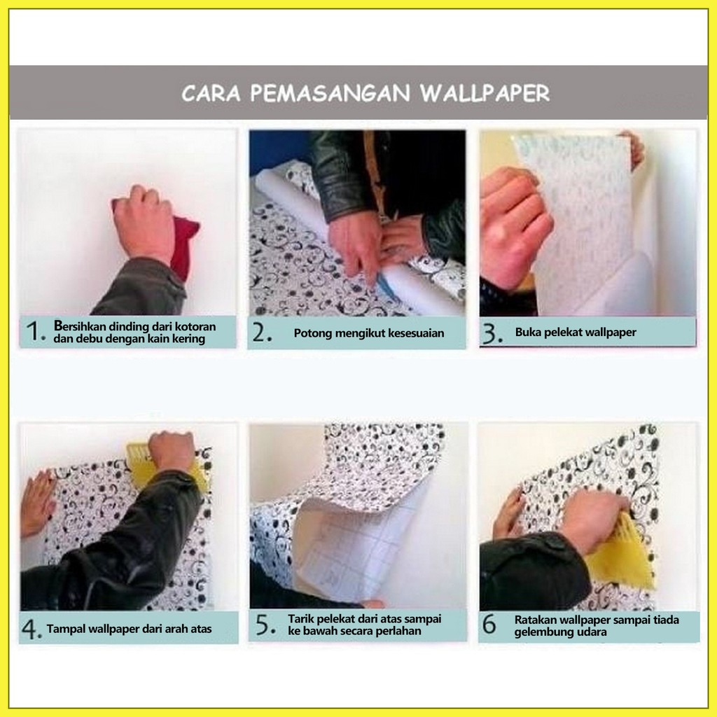Tutorial Pemasangan Wallpaper Dinding - HD Wallpaper 