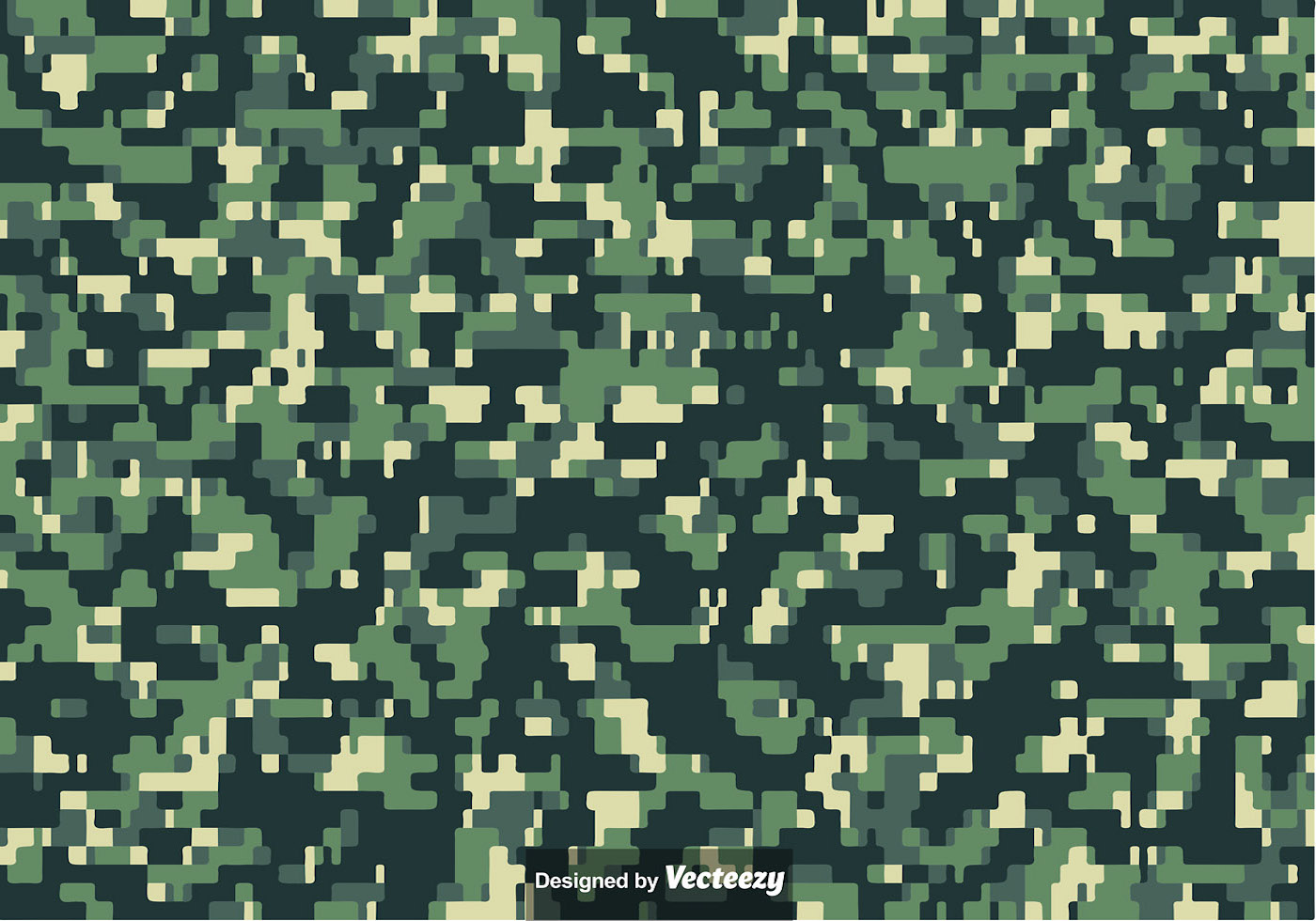 Camouflage Pattern Pixelated - HD Wallpaper 