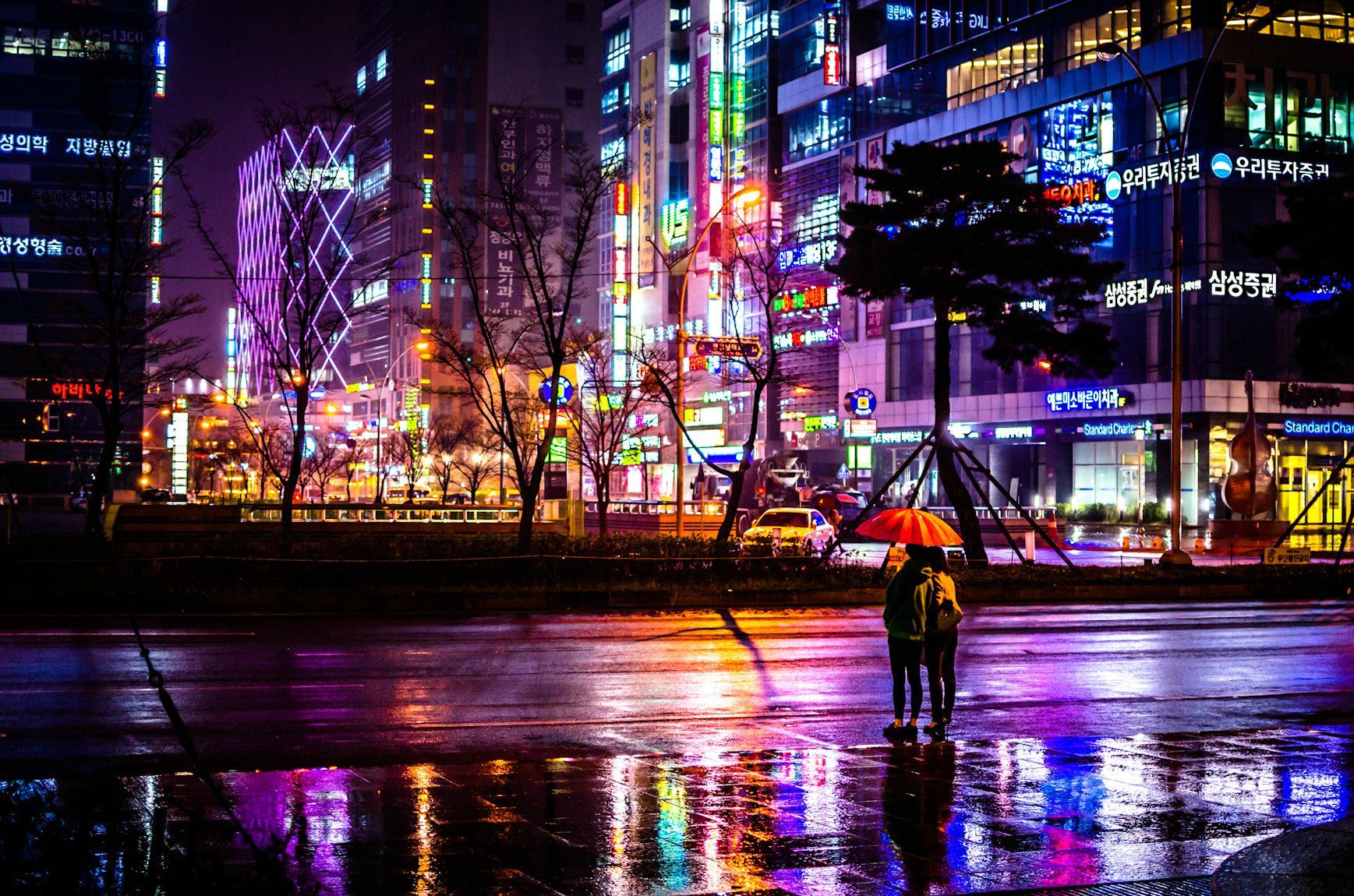 Busan South Korea Night - HD Wallpaper 