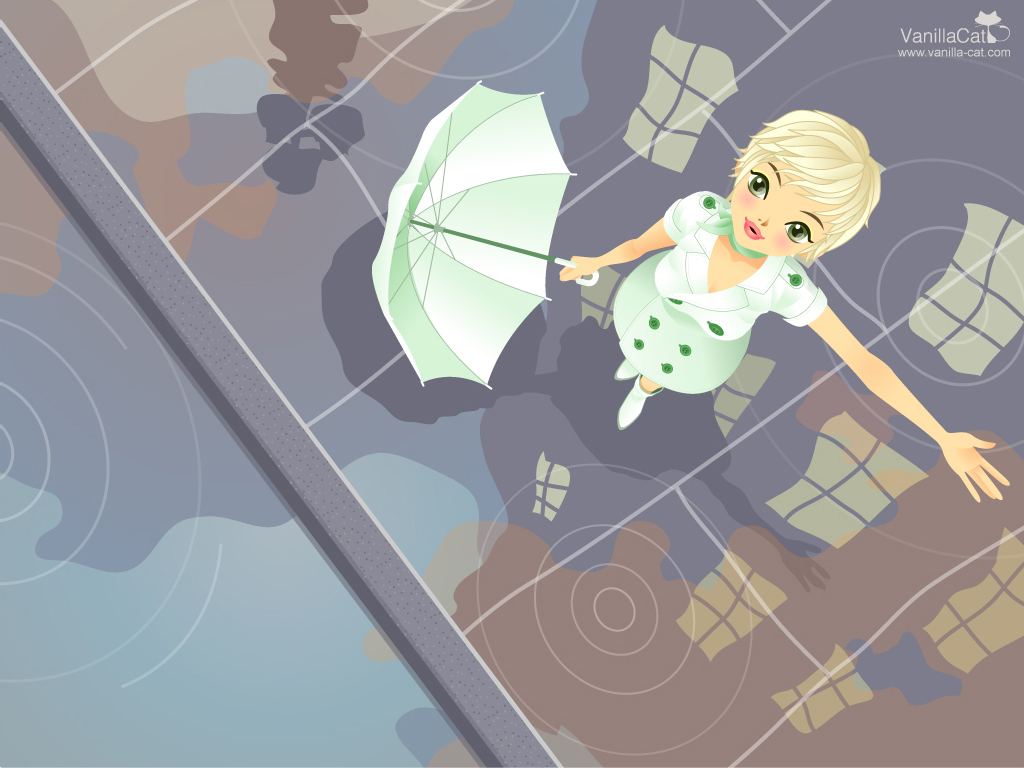 Korean Cartoon Illustrations ， Vanilla Cat - 非 主流 手机 闪 图 - HD Wallpaper 