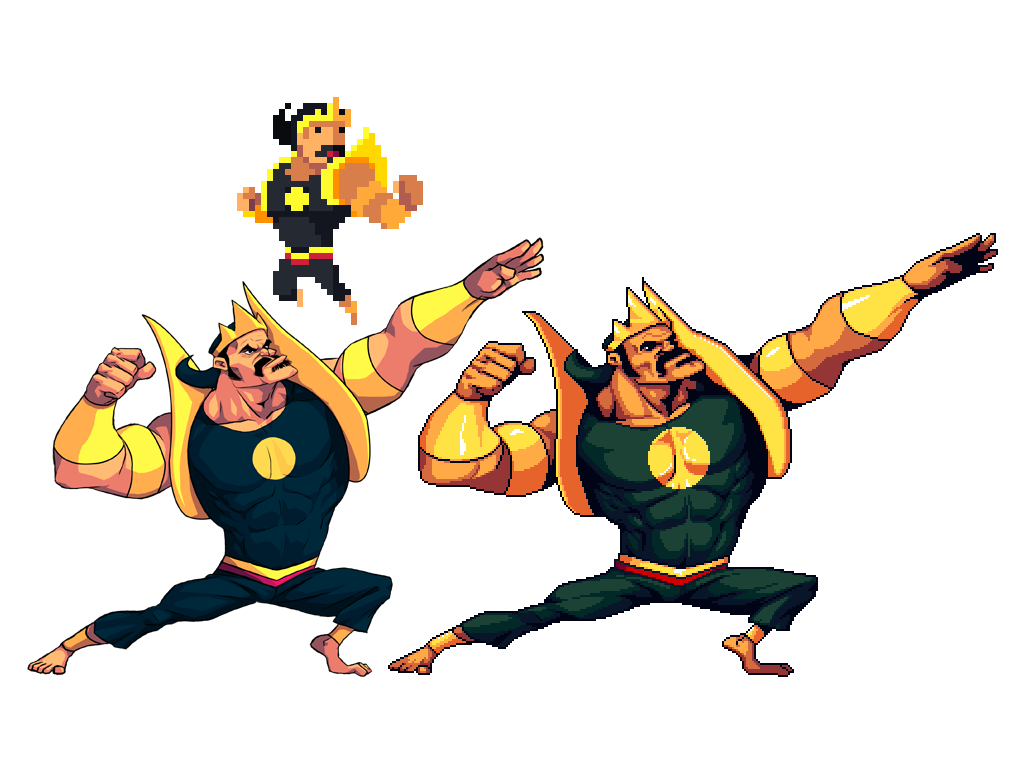 Thumb Image - Model Sheet Pixel Art - HD Wallpaper 