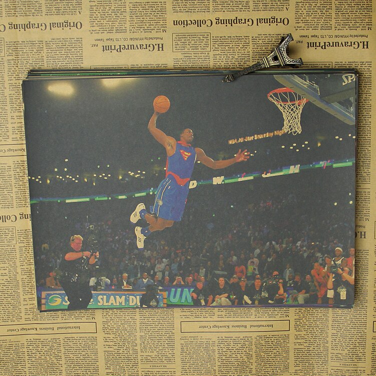 Superman Nba Dunk - HD Wallpaper 