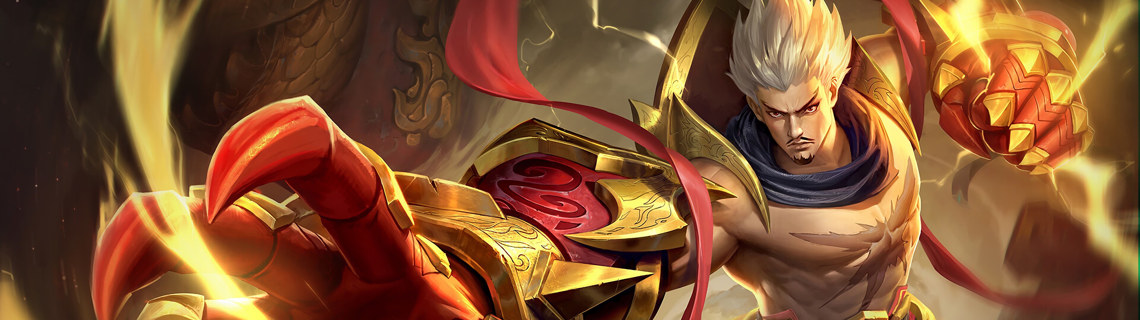 Gatotkaca, Spark, Skin, Mobile Legends, 4k, - Mobile Legends Gatotkaca Skin - HD Wallpaper 