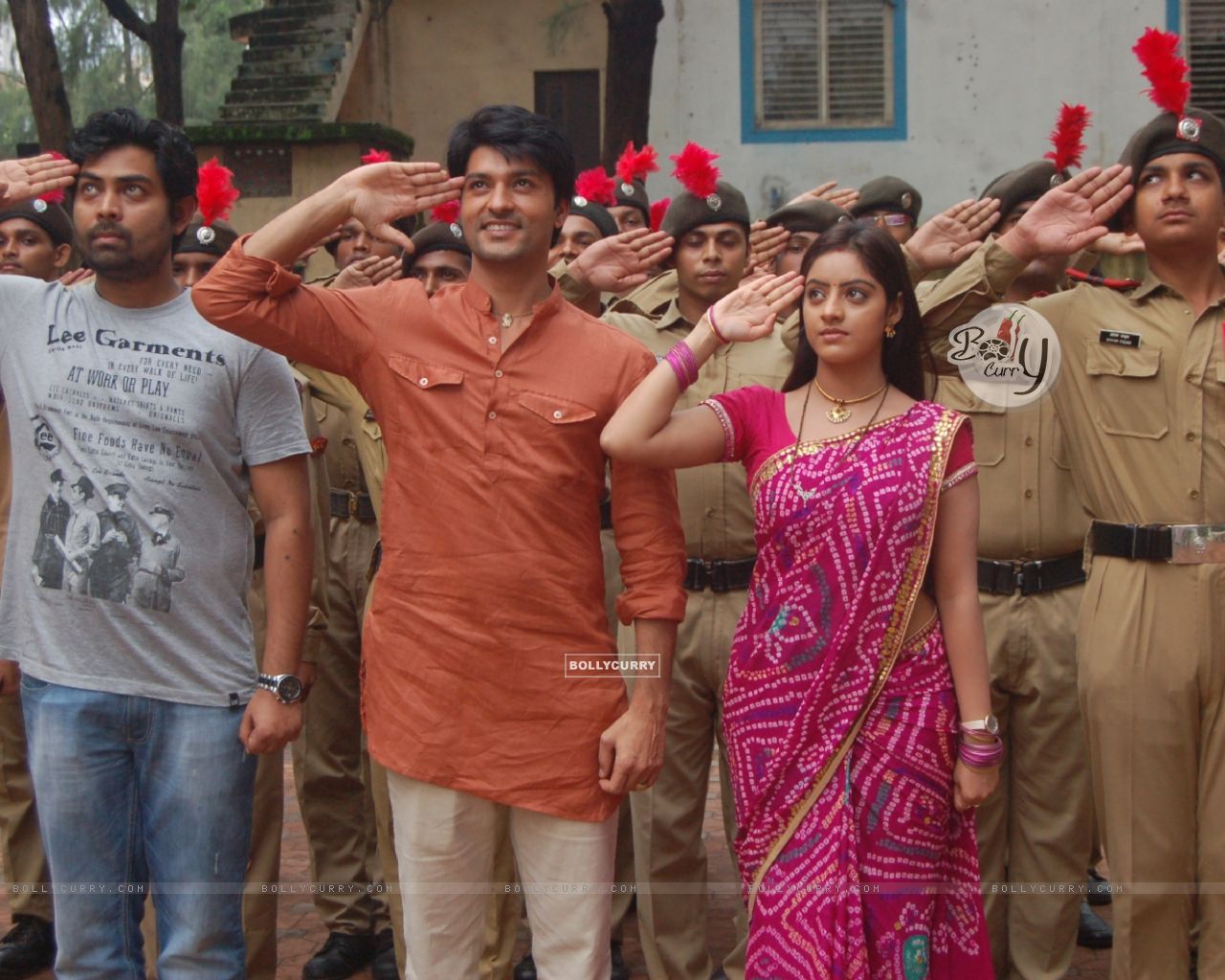 Anas Rashid, Deepika Singh And Rohit Raj Goyal With - Deepika Singh - HD Wallpaper 