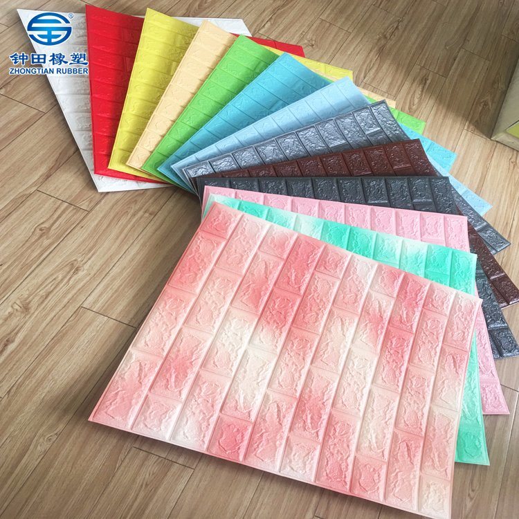 Pe Baby-protect Foam 3d Brick Wallpaper - Gomma Carta Da Parati - HD Wallpaper 