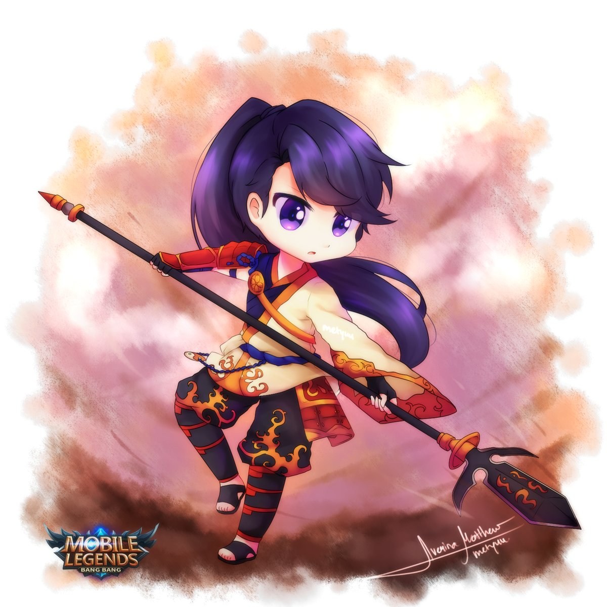 Wallpaper Terlucu Hero Mobile Legend Art 1200x1200 Wallpaper Teahubio