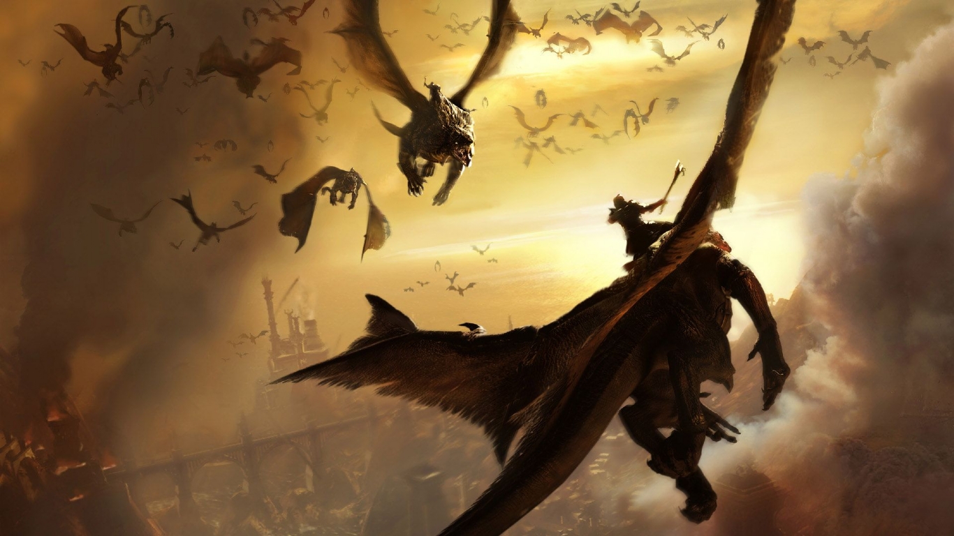 Lair Dragons - HD Wallpaper 