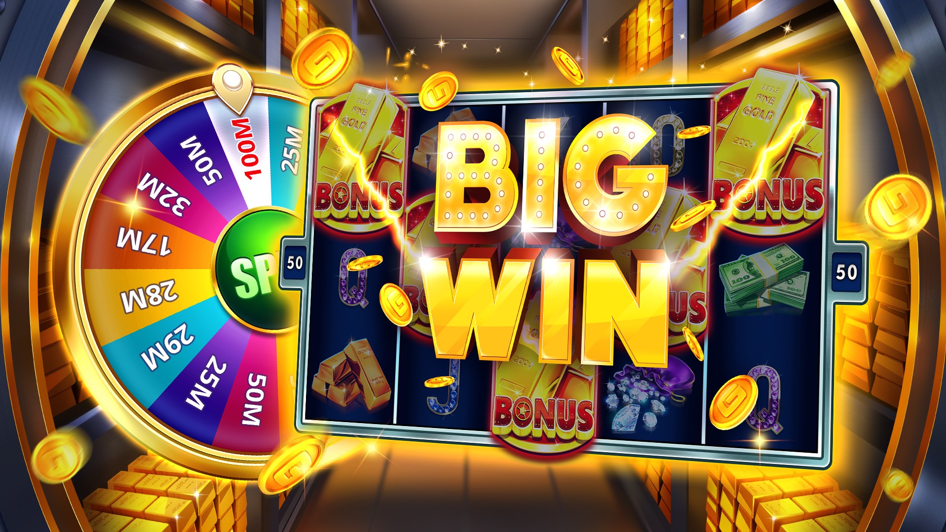 Slot Games - Slots Casino - HD Wallpaper 