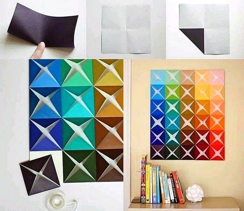 Easy Paper Wall Decorations - HD Wallpaper 
