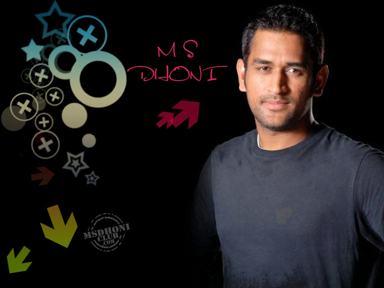 Ms Dhoni Wallpapers - Ms Dhoni Fan Quotes - HD Wallpaper 