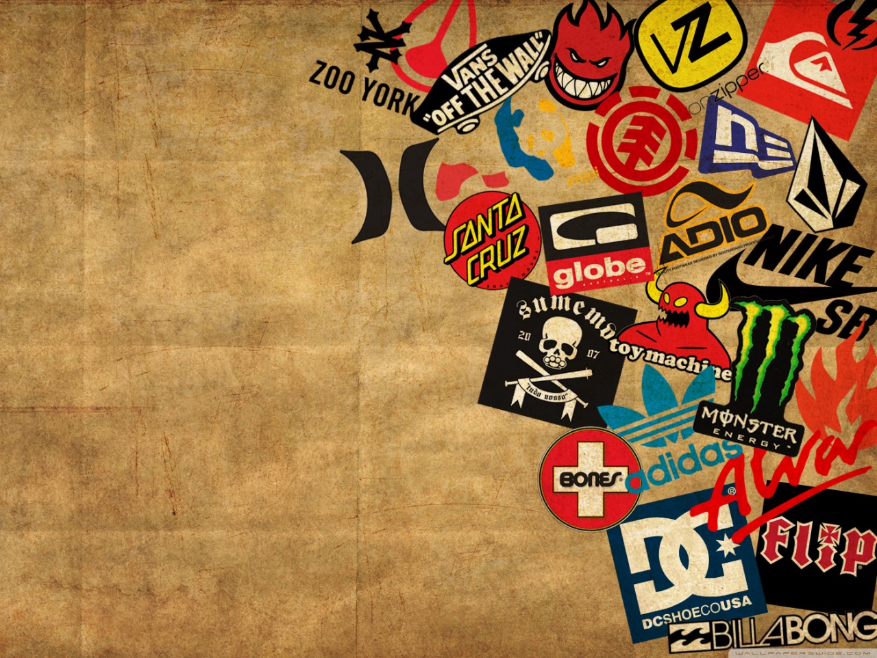 Skateboard Logos Wallpaper Hd - HD Wallpaper 