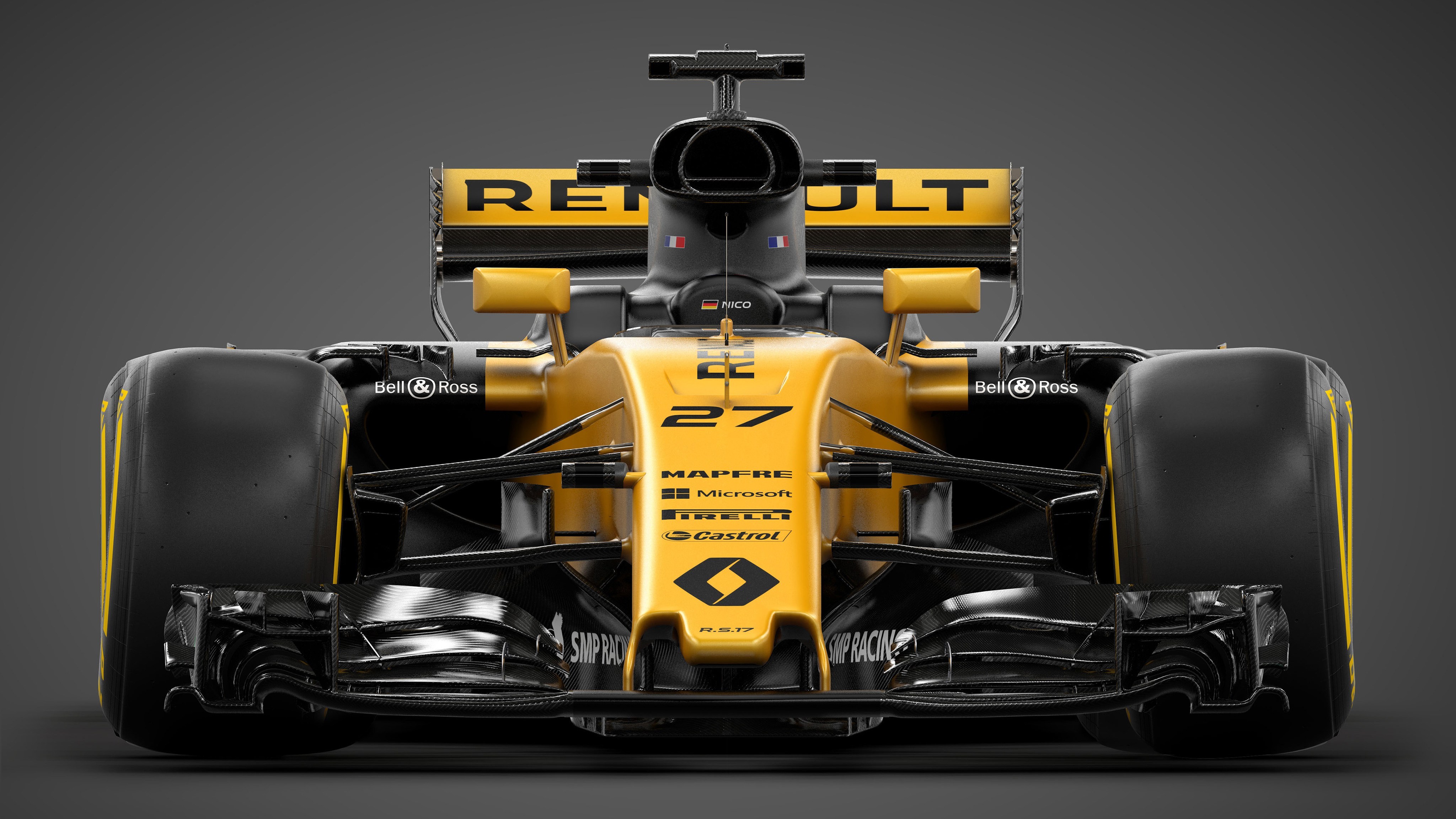 2017 Renault Rs17 Formula 1 Car Wallpaper Hd Wallpapers - Ultra Hd Car 4k Wallpaper For Pc - HD Wallpaper 