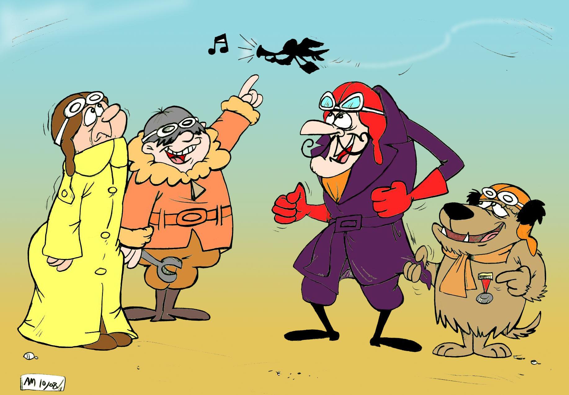 Catch The Pigeon Cartoon - HD Wallpaper 