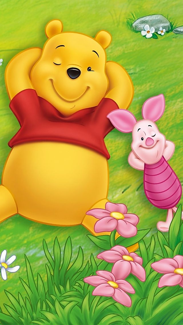 Winnie The Pooh And Piglet Background - HD Wallpaper 