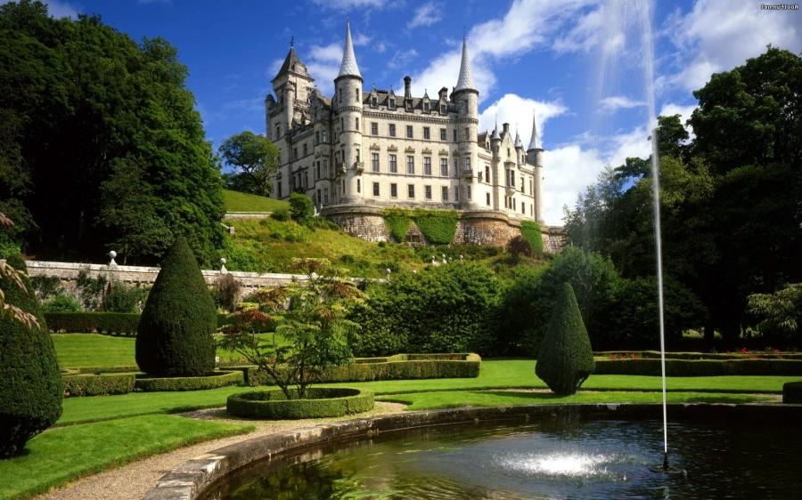 World Beautiful Places Hd Wallpapers - Dunrobin Castle - HD Wallpaper 