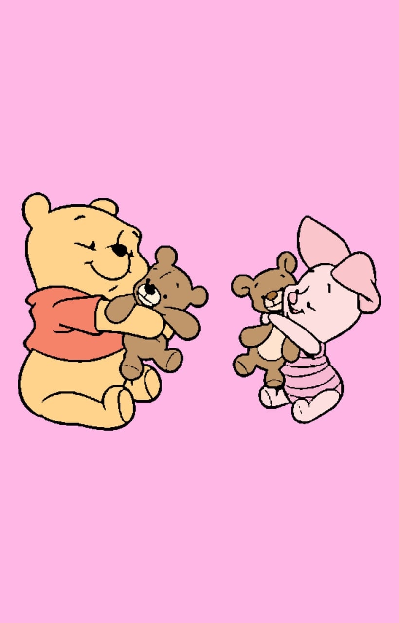 Disney, Wallpaper, And Poohbear Image - Home Screen Pooh Bear - HD Wallpaper 