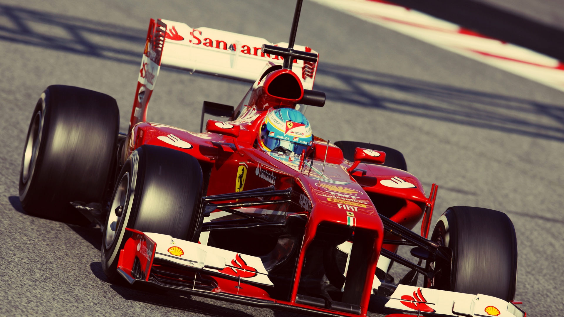 Wallpaper Ferrari, Alonso, F1, Formula - Formula 1 Full Hd - HD Wallpaper 
