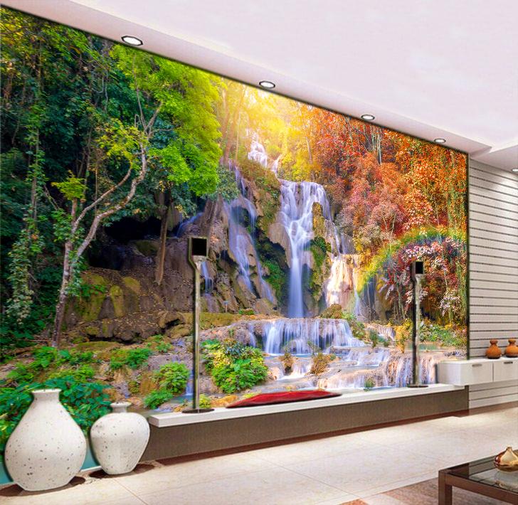 Dinding Rumah Gambar Pemandangan - HD Wallpaper 