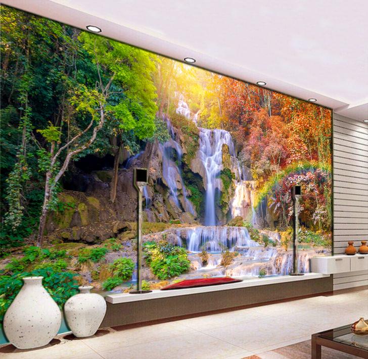 Dinding Rumah Gambar Pemandangan - 728x710 Wallpaper - teahub.io