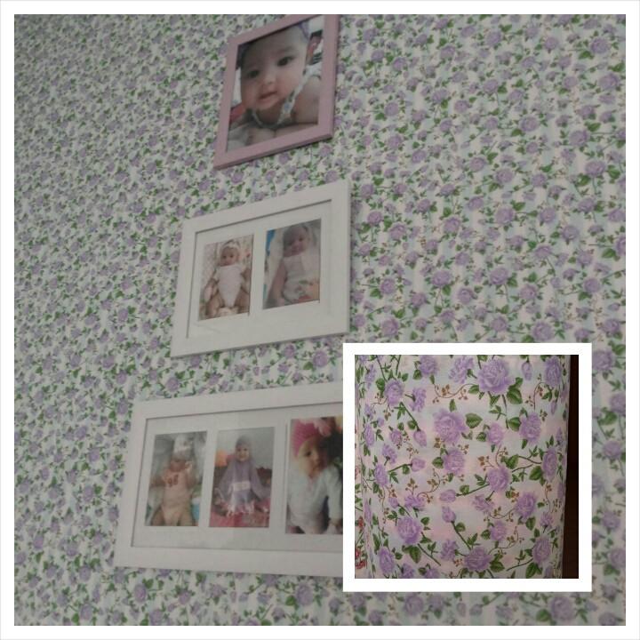 Wallpaper Dinding Rosaline Ungu Dinding Kamar Tidur - Craft - HD Wallpaper 