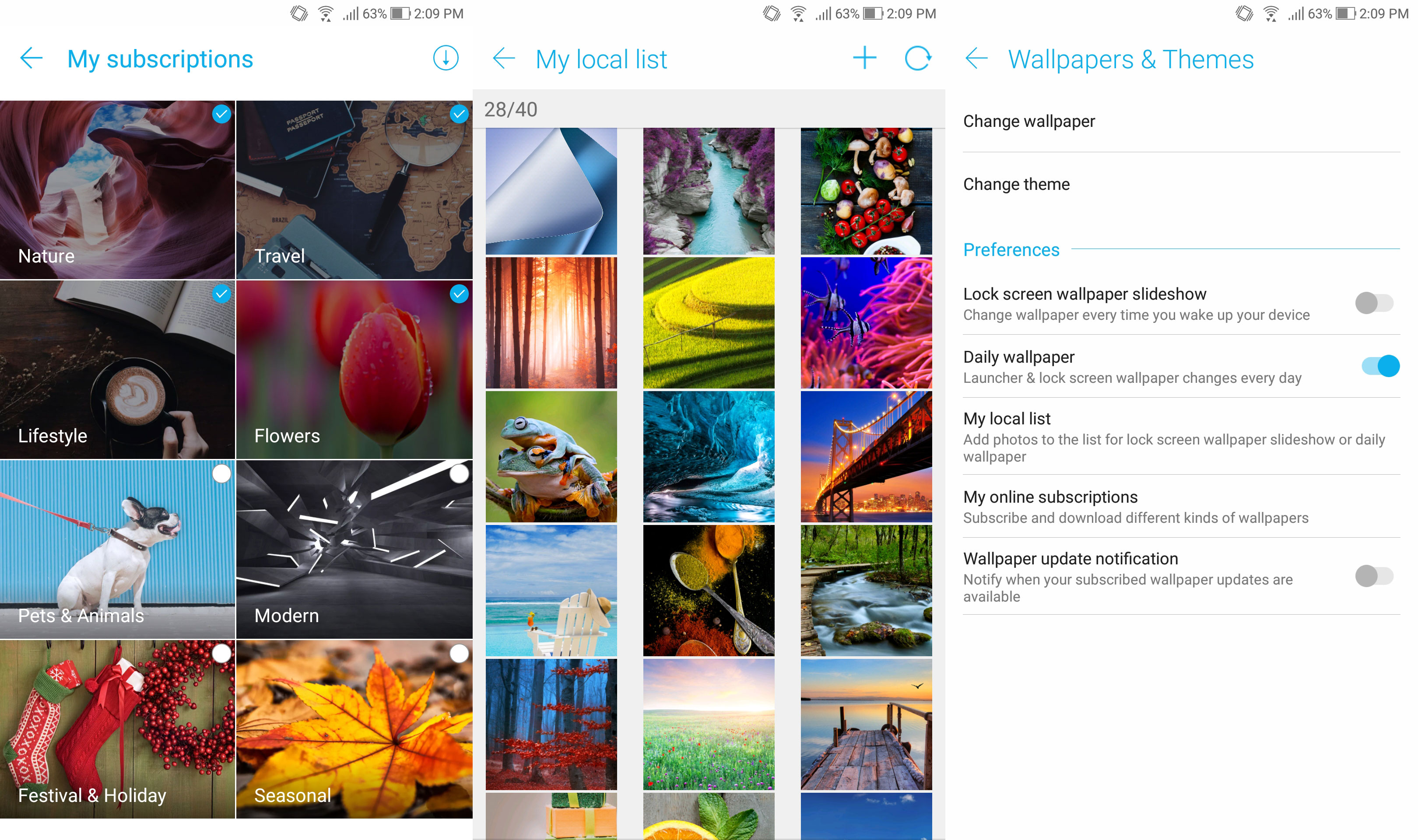 Zenui 4 Wallpaper Slideshow - HD Wallpaper 