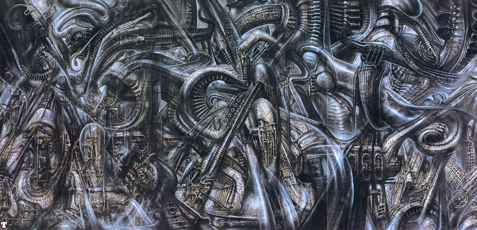 Hr Giger Art - HD Wallpaper 