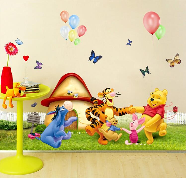 Muurstickers Winnie The Pooh - HD Wallpaper 