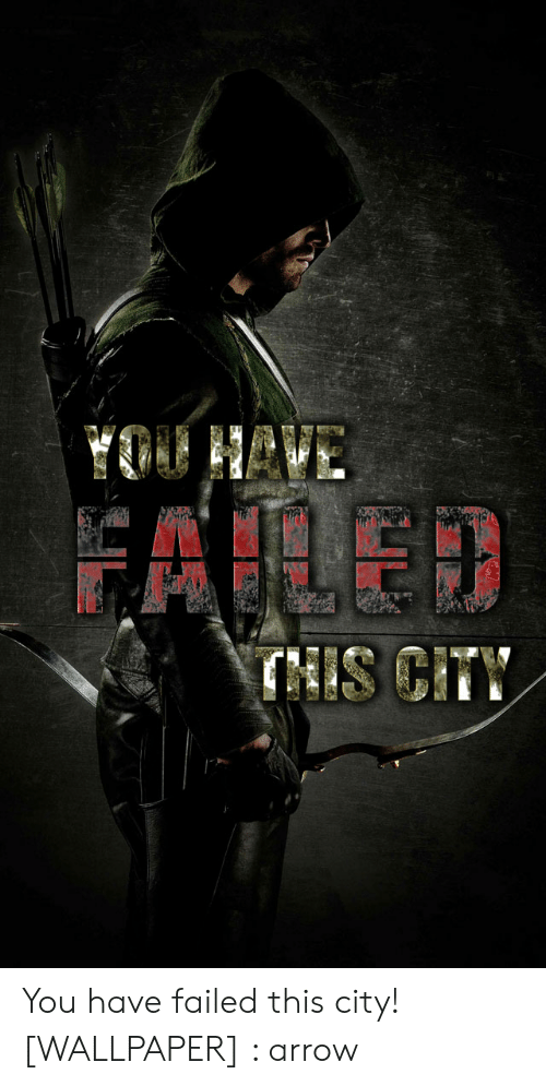 Arrow, Wallpaper, And City - "arrow" (2012) - HD Wallpaper 
