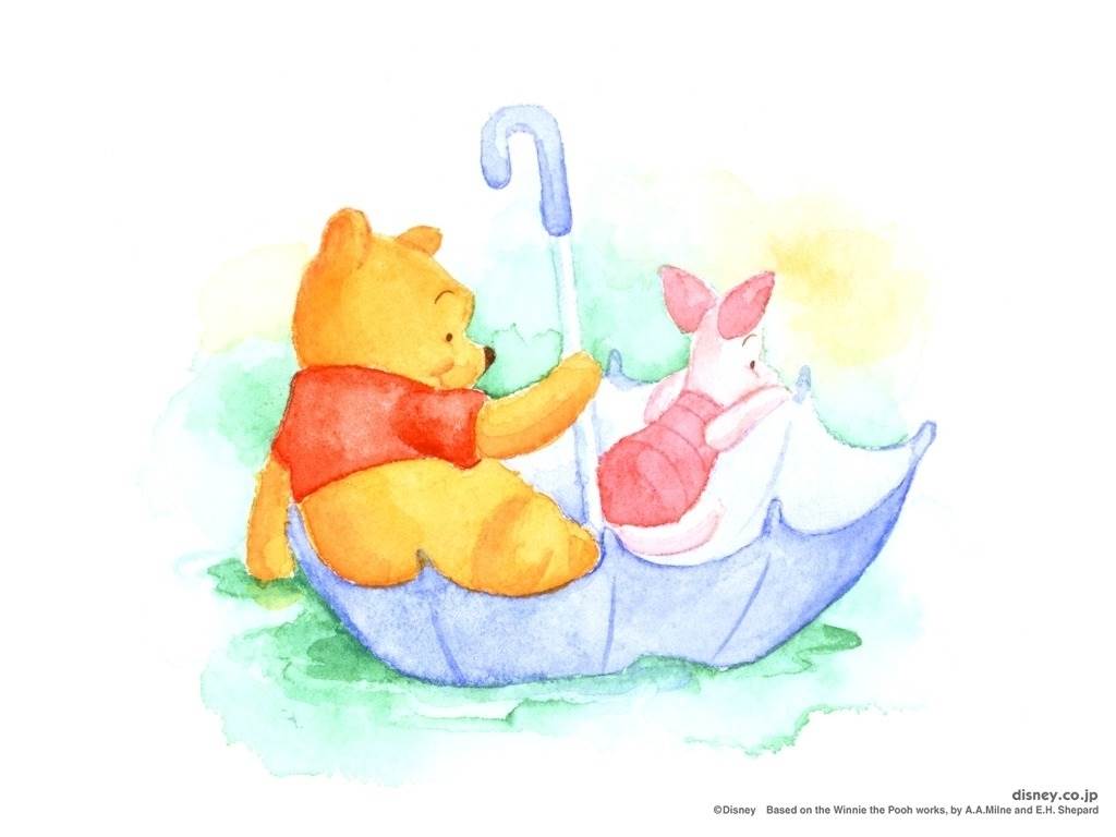 Winnie The Pooh Hd Wallpapers Backgrounds Wallpaper - Pooh And Piglet Hd - HD Wallpaper 