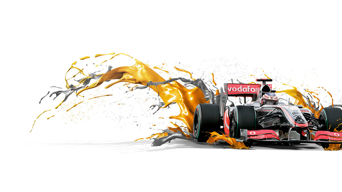 Mclaren Formula 1 Wallpaper, Mclaren Formula 1 Wallpapers - 3d F1 Hd - HD Wallpaper 