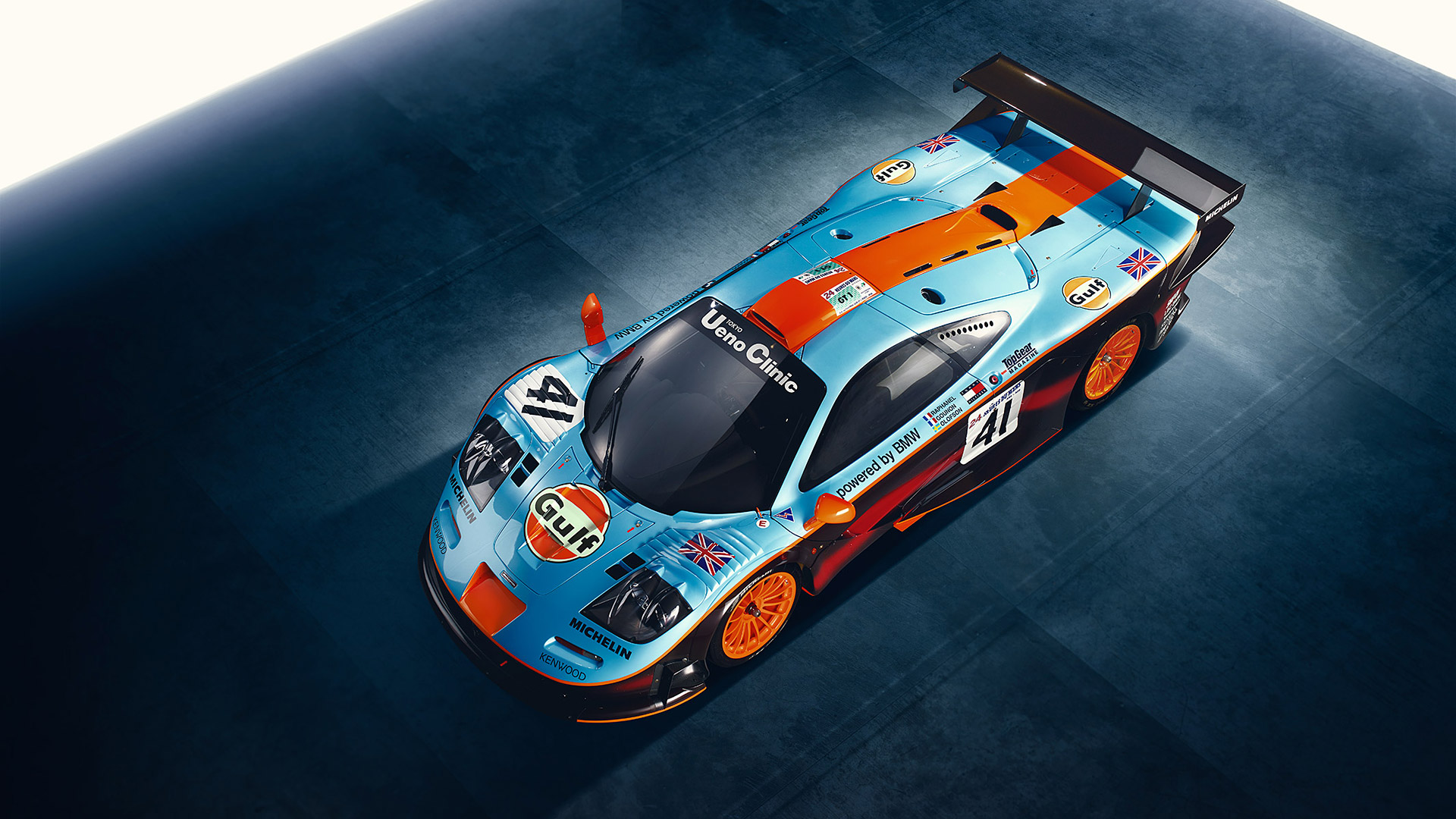 Maclaren F1 Foto Desde Arriba - HD Wallpaper 