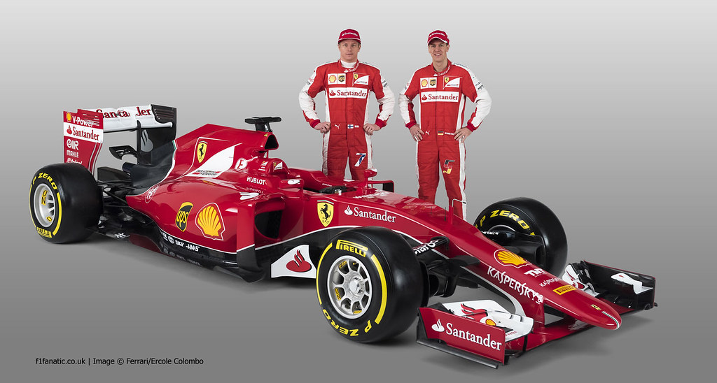 Sebastian Vettel Ferrari F1 - HD Wallpaper 