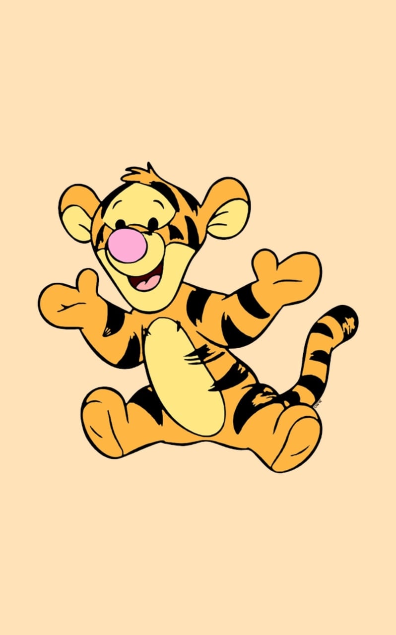 Disney, Wallpaper, And Tigger Image - Tigger Winnie The Pooh - HD Wallpaper 