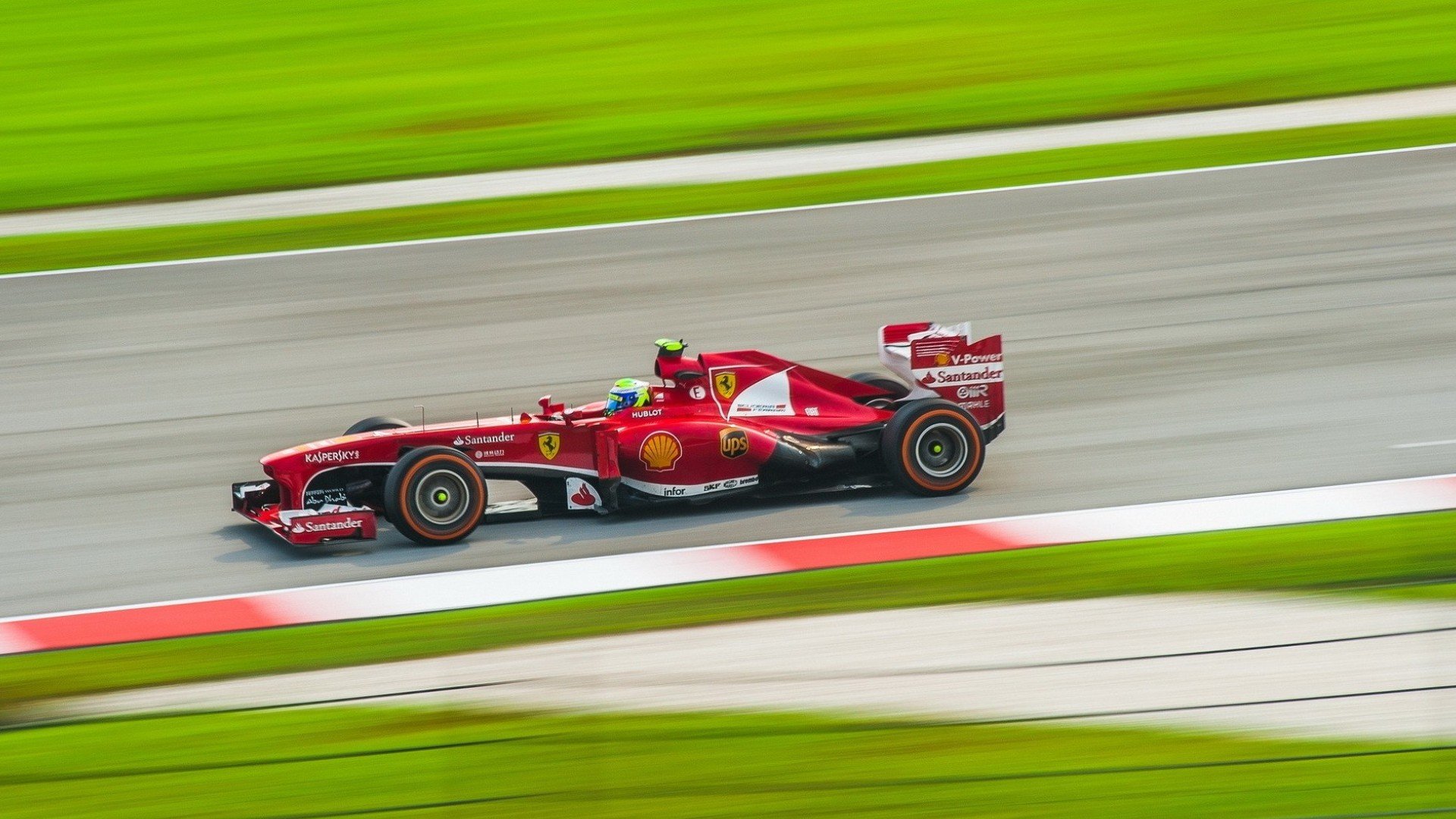 Free Download Ferrari F1 Wallpaper Id - Race Track - HD Wallpaper 
