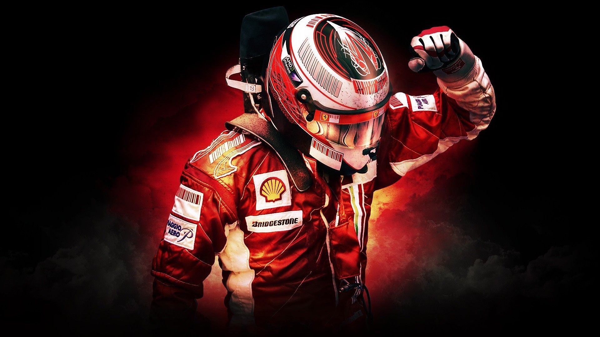 Formula 1, Scuderia Ferrari, Kimi Raikkonen, Sports - Iceman Kimi Raikkonen - HD Wallpaper 