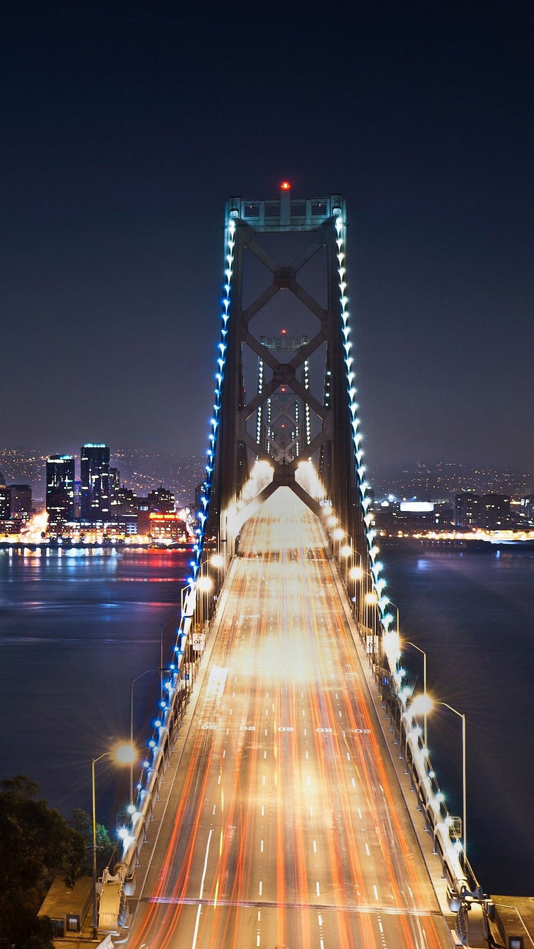 Hd City Bridge Of Night Oppo Find Wallpapers - Wallpaper - HD Wallpaper 
