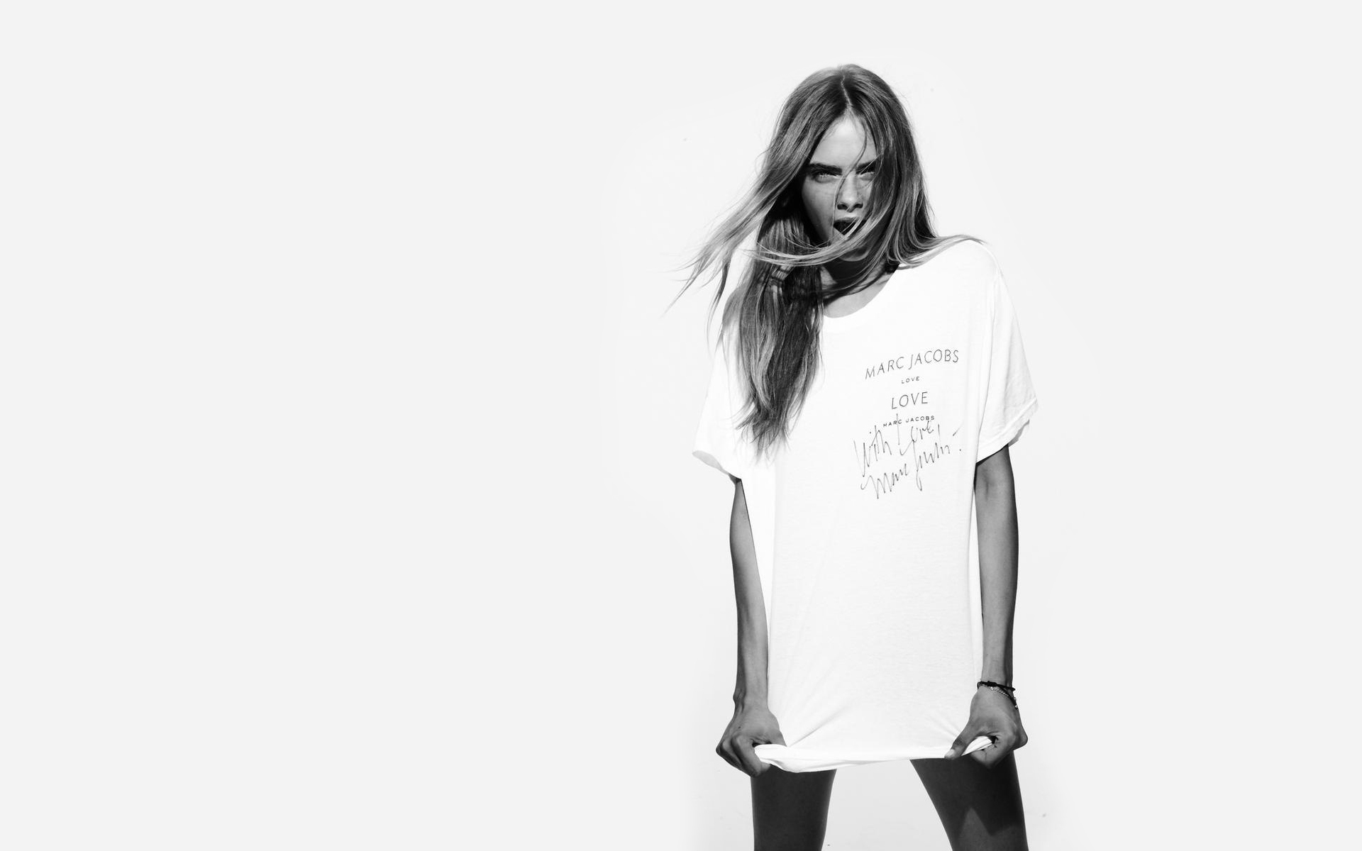 Cara Miss Perfection - Cara Delevingne White T Shirt - HD Wallpaper 