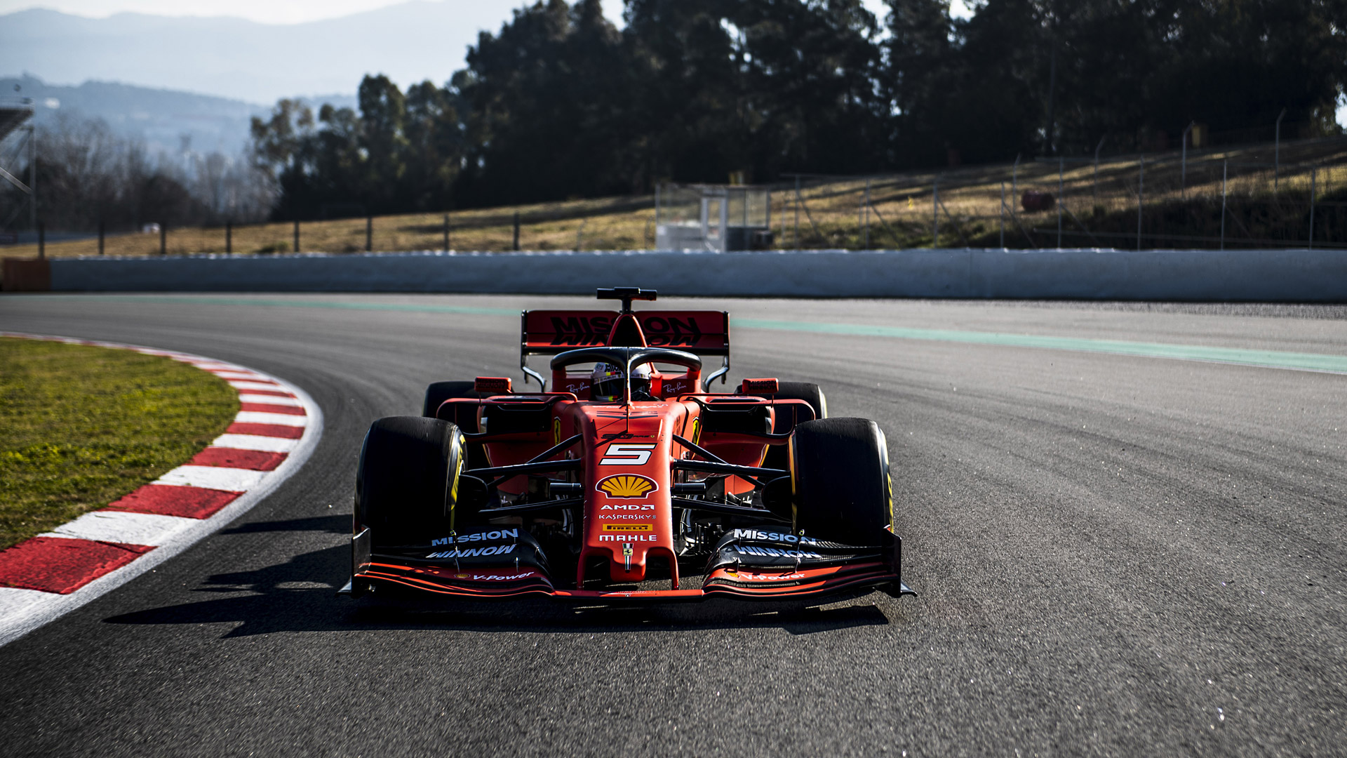 Ferrari Sf 90 On Track - HD Wallpaper 