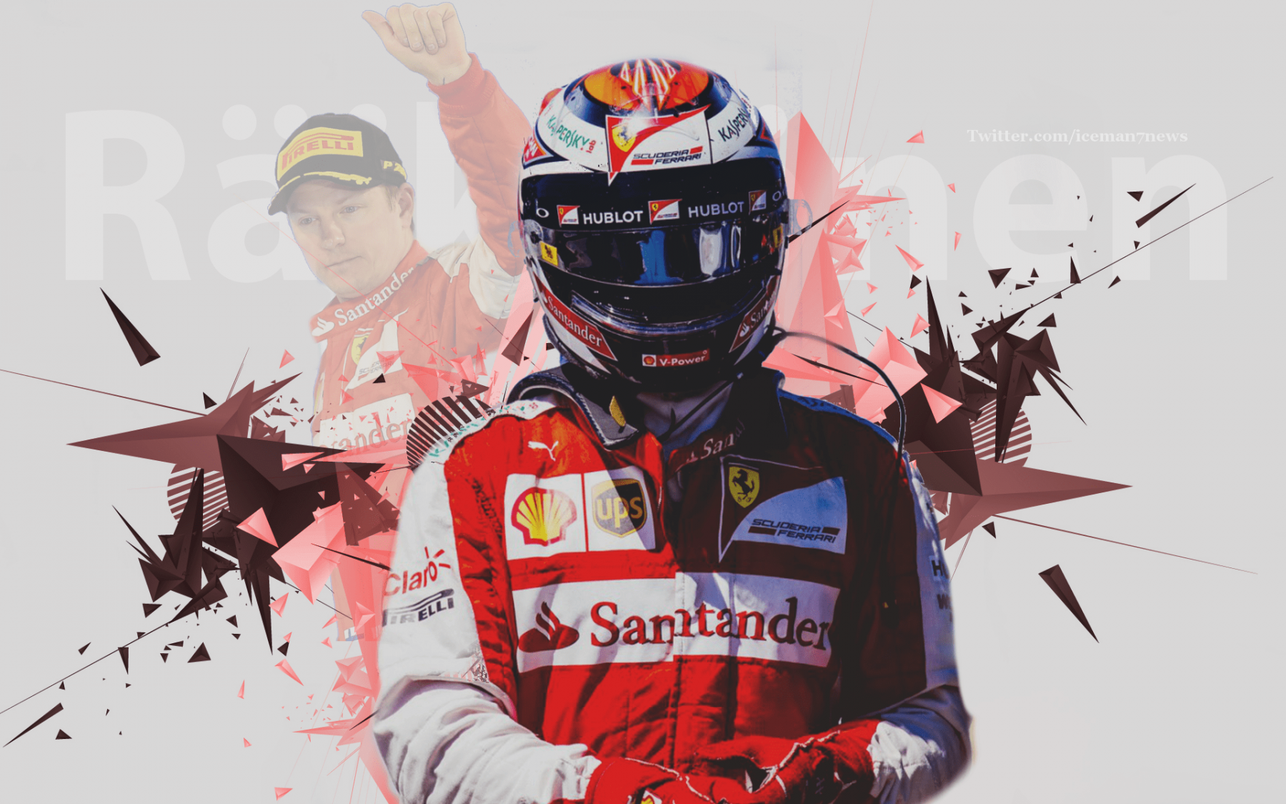 Kimi Raikkonen Wallpapers - Kimi Raikkonen Wallpaper 2016 - HD Wallpaper 