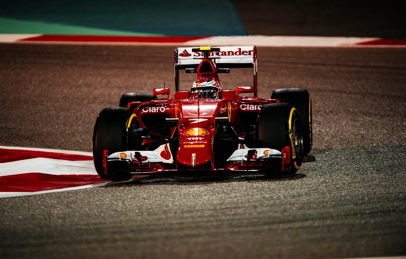 Photo Wallpaper Ferrari, Formula 1, Kimi Raikkonen - Kimi Raikkonen Ferrari - HD Wallpaper 