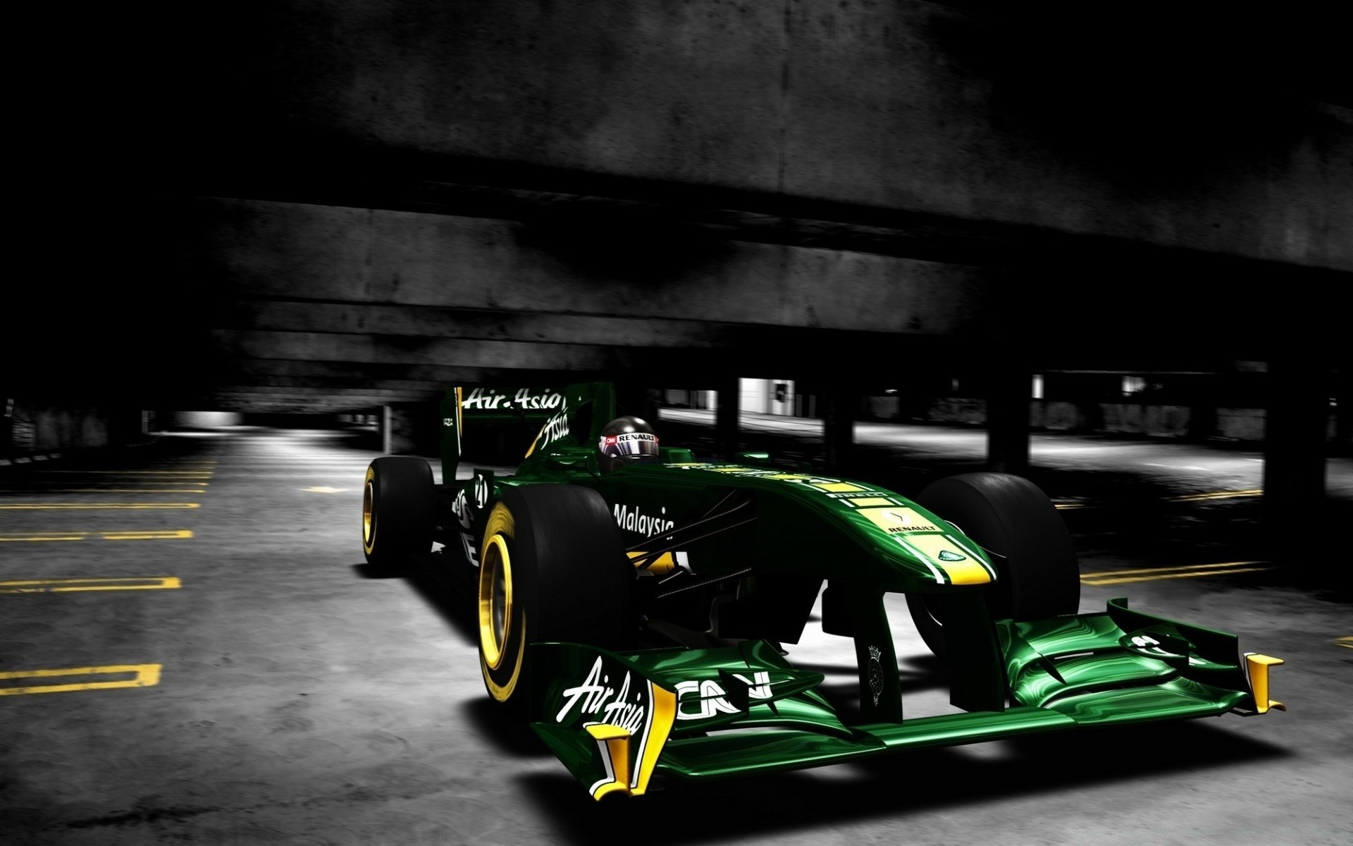 Cars Auto Racing Race Competition Championship Action - Lotus F1 2011 - HD Wallpaper 