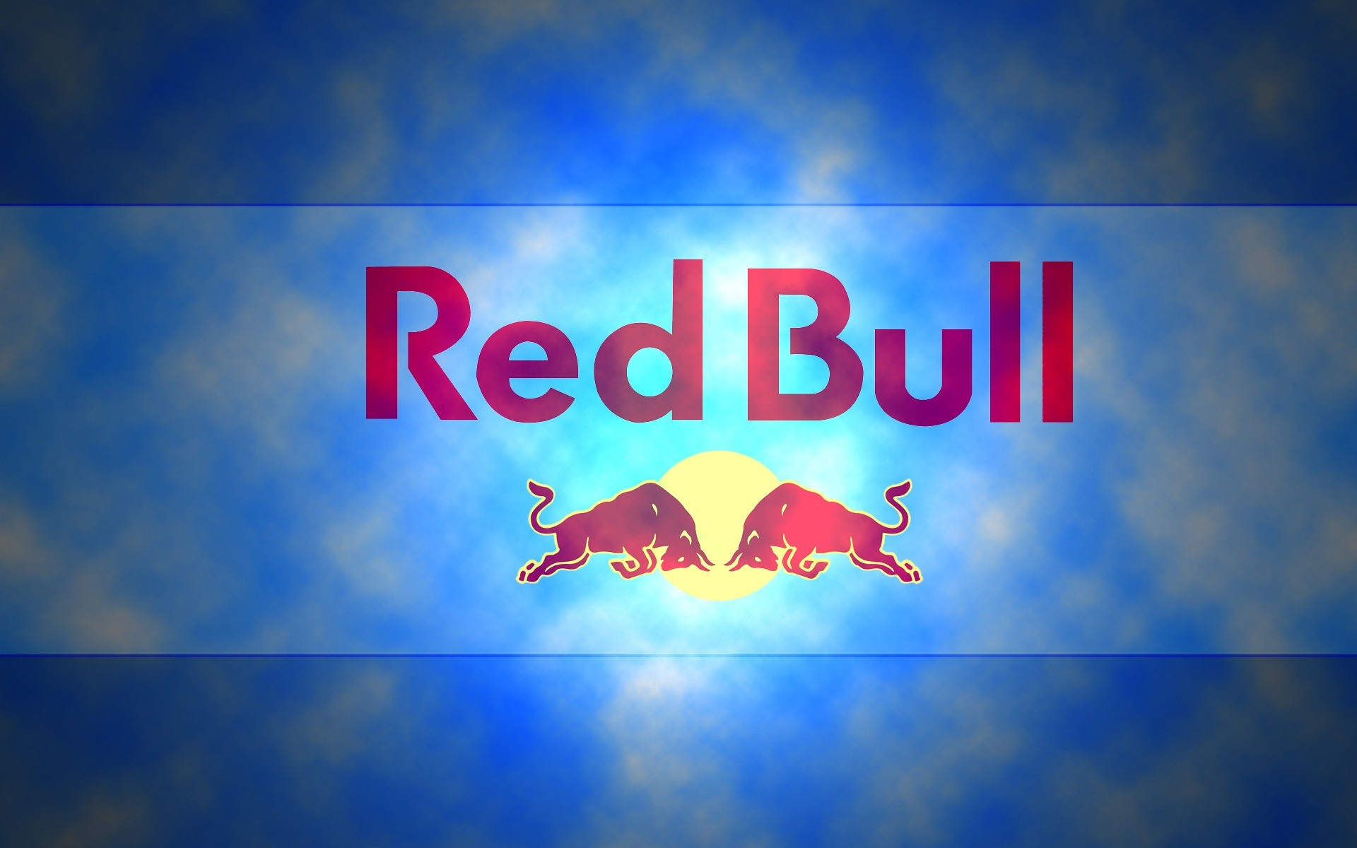 Brands And Logos Nature Desktop Sky Bright Outdoors - Red Bull - HD Wallpaper 