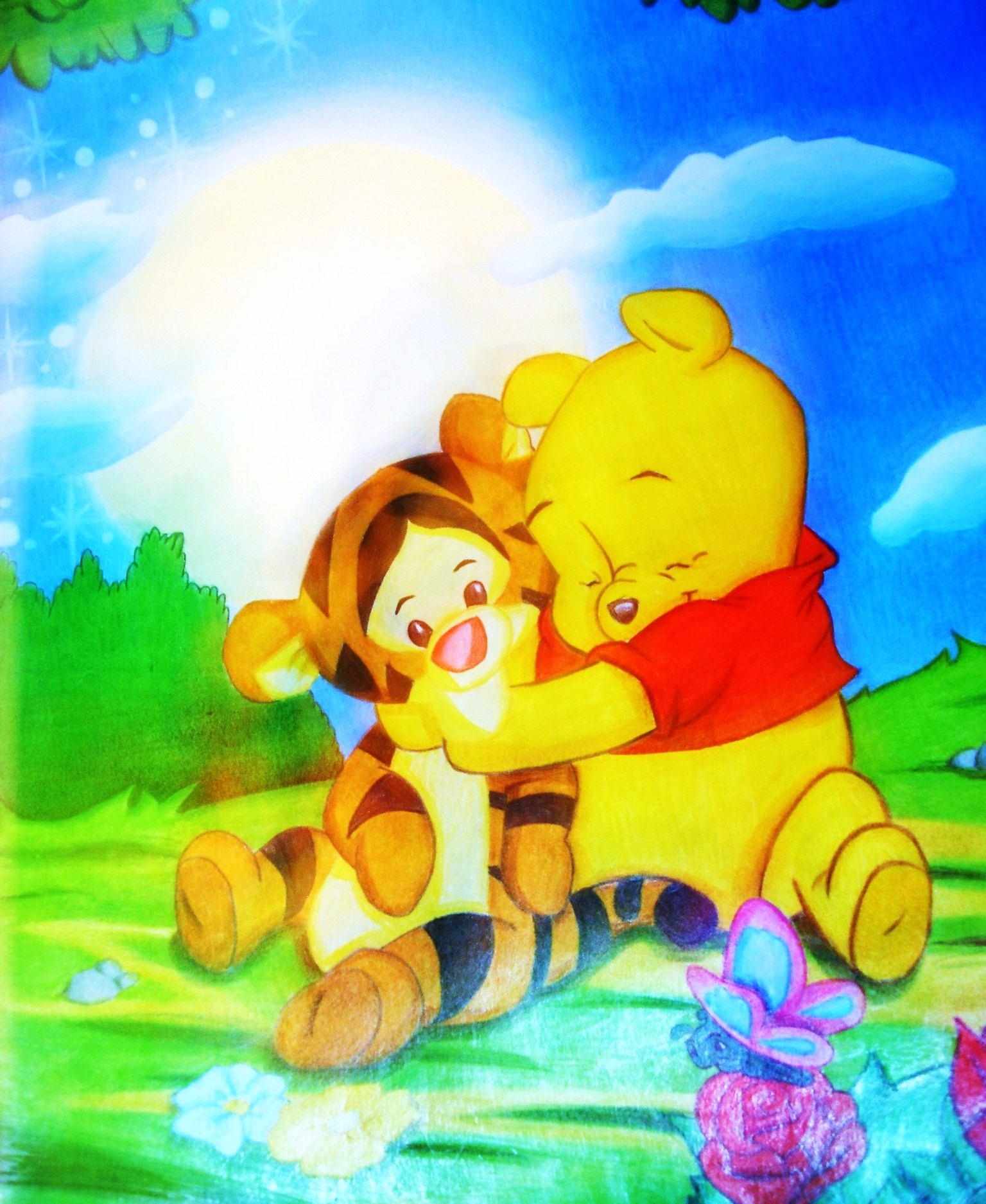 Winnie The Pooh - HD Wallpaper 