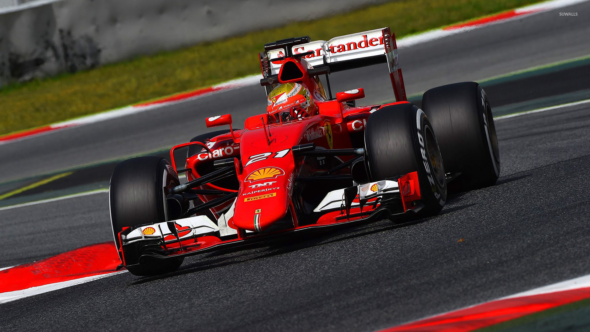 Ferrari F1 Sf15 T - HD Wallpaper 