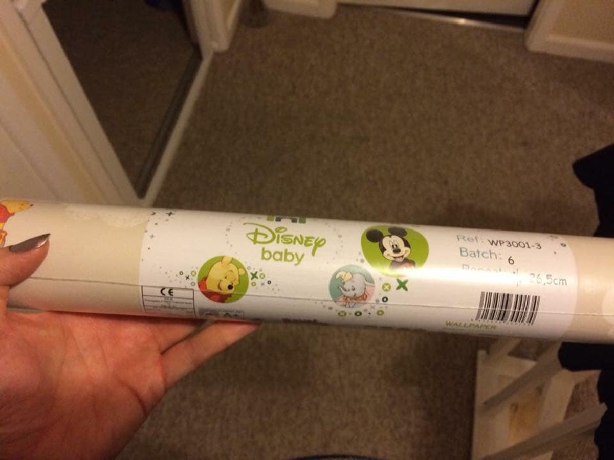 A Roll Of Winnie The Pooh Wallpaper, We Ordered Too - Disney Baby - HD Wallpaper 