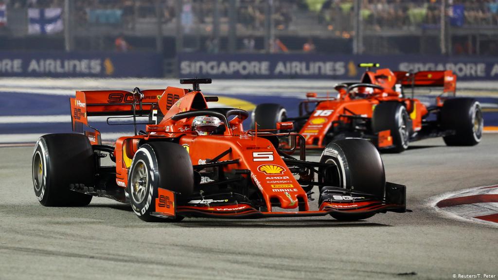 Ferrari Singapore Grand Prix 1024x576 Wallpaper Teahub Io