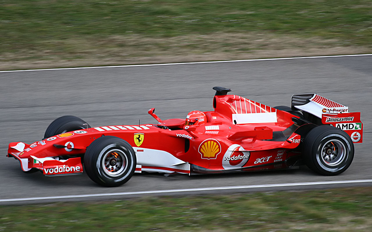 Ferrari 248 Michael Schumacher - 1280x800 Wallpaper Ferrari 248 Michael Schumacher - 1280x800 Wallpaper