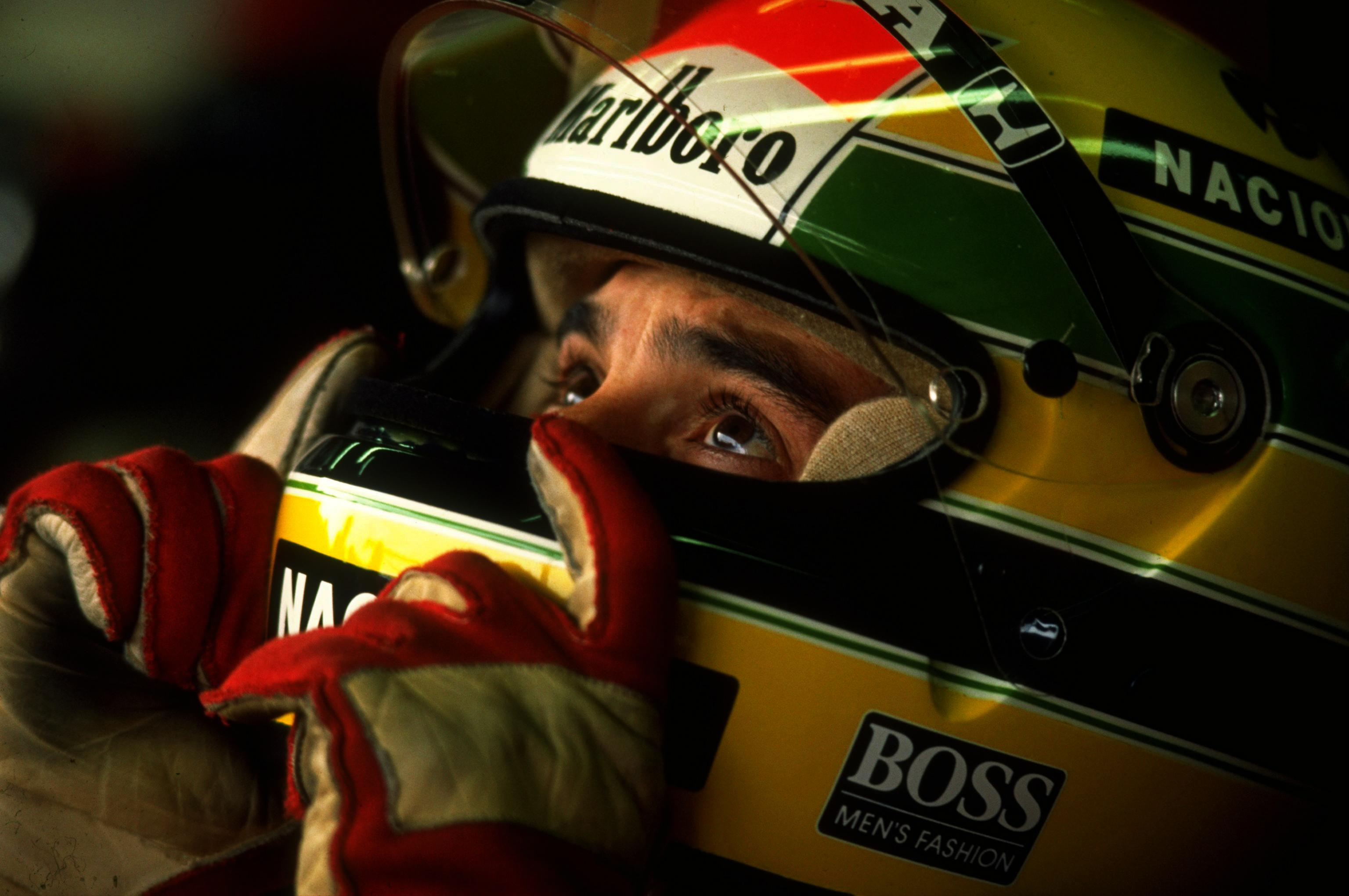 The Great Ayrton Senna Wallpaper - Ayrton Senna Wallpaper 4k - HD Wallpaper 