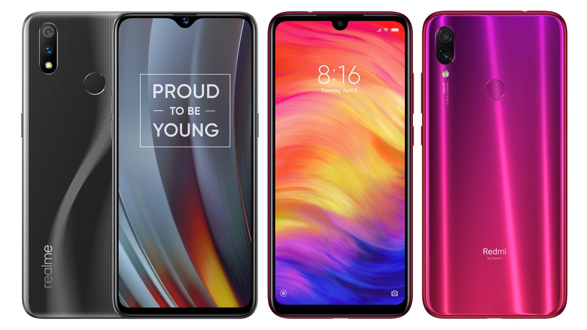 Realme 5 Pro Vs Redmi Note 7 Pro - HD Wallpaper 